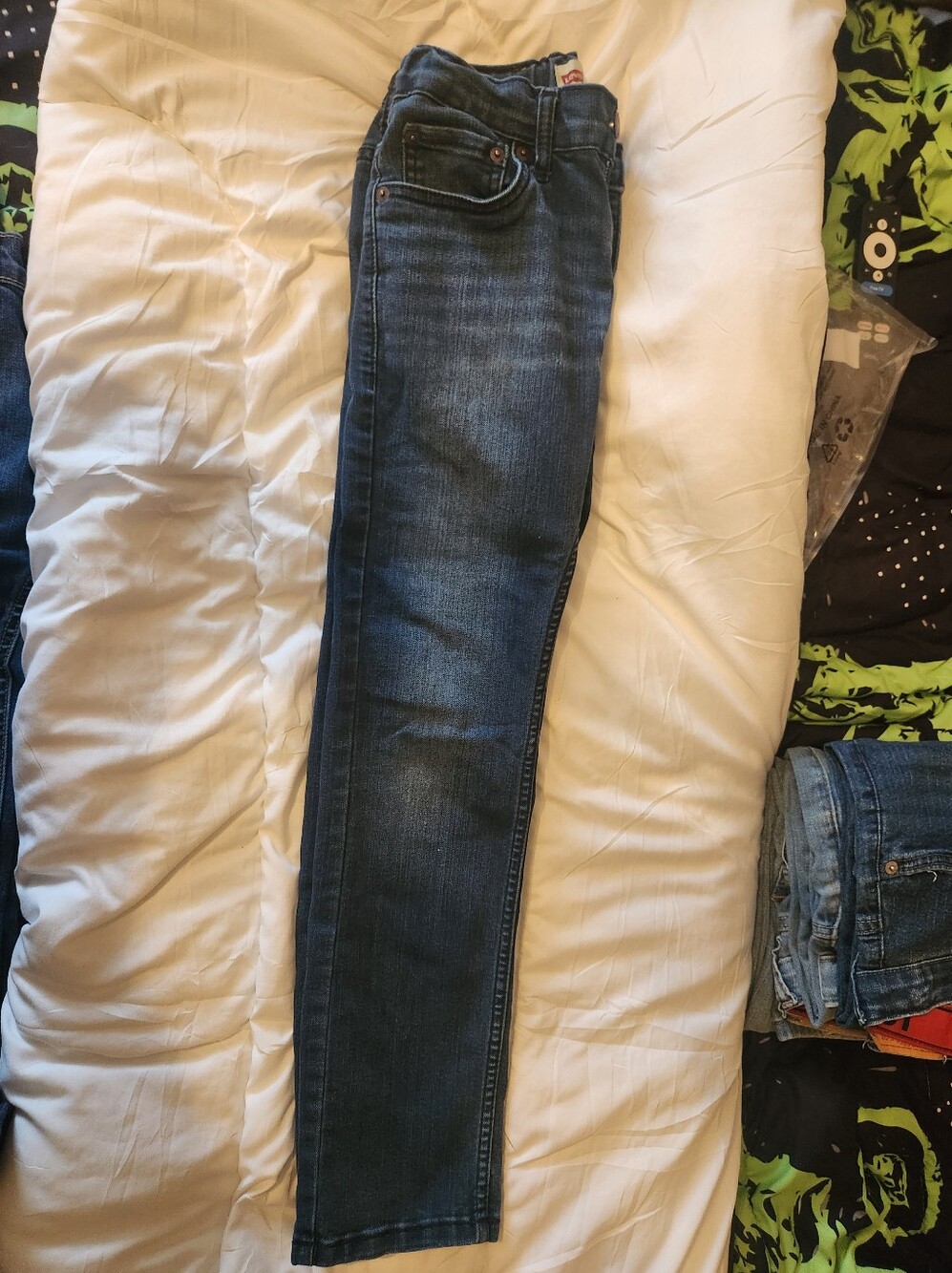 Levi's Kids Dark Blue Stretch Jeans